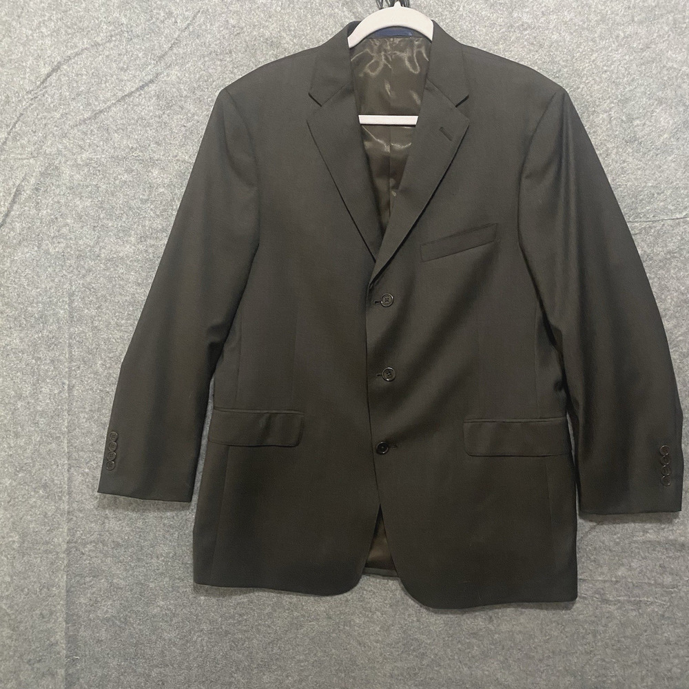 Daniel Cremieux Loro Piana Sport‎ Coat Blazer Sz 42R (46" Chest) Brown